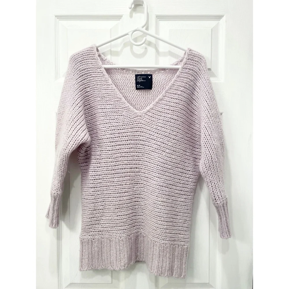 American Eagle Outfitters V Neck Sweater - Picture 1 of 10